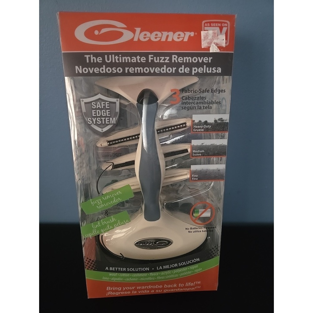 Gleener‎ The Ultimate Fuzz Remover Safe Edge System Fabric Safe Edges, Pet Hair